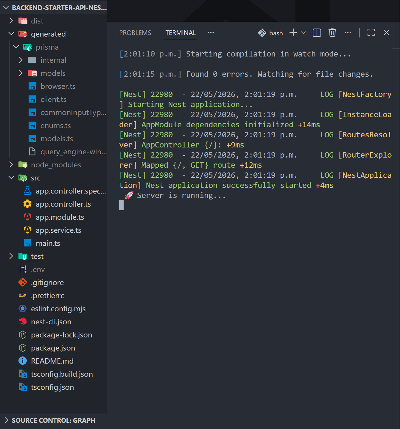 Backend Starter API